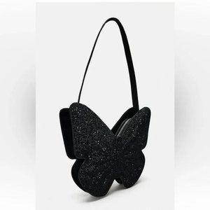 ZARA BUTTERFLY SHOULDER BAG